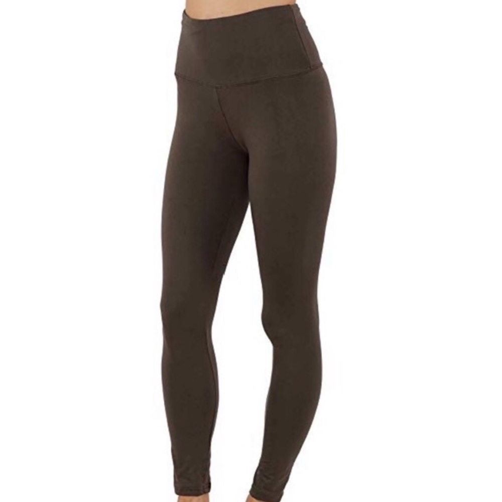 Shosho | Fleece Lined Yoga Leggings Warm olive
